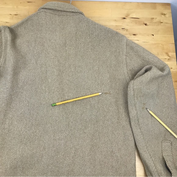 SOLD - Vintage Woolrich Heavy Wool Shirt Made in USA Button Down Sz L - Picture 12 of 16